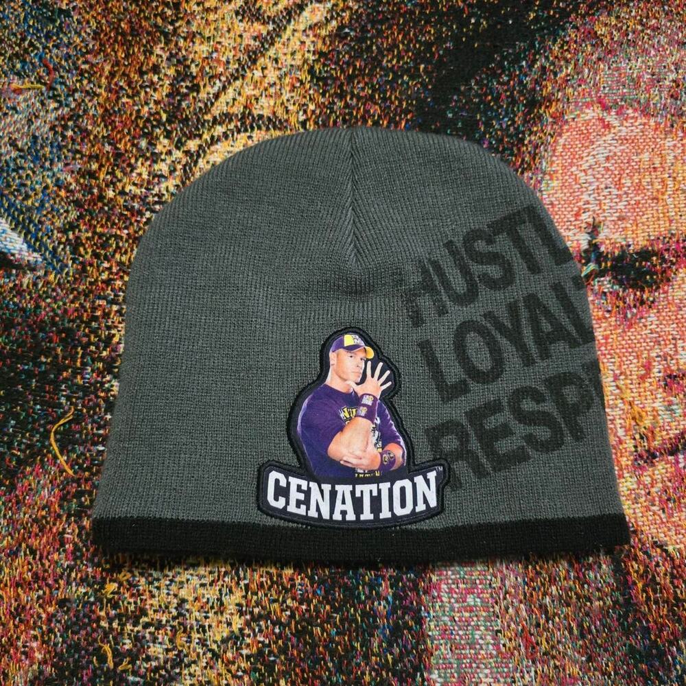Wwe john cena grey beanie